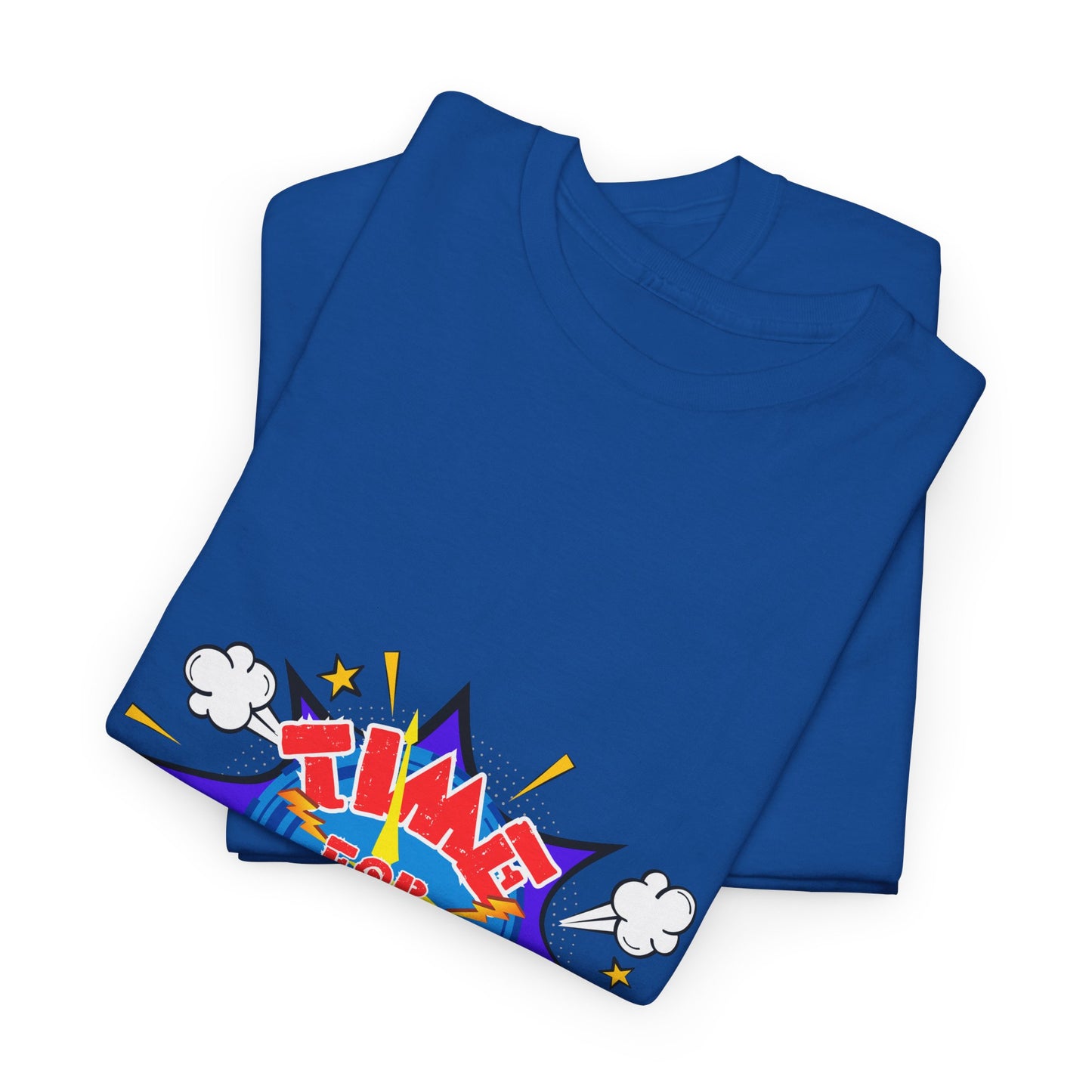 Playful 'Time for Fun' Unisex Heavy Cotton Tee - Perfect for Active Lifestyles and Casual Days